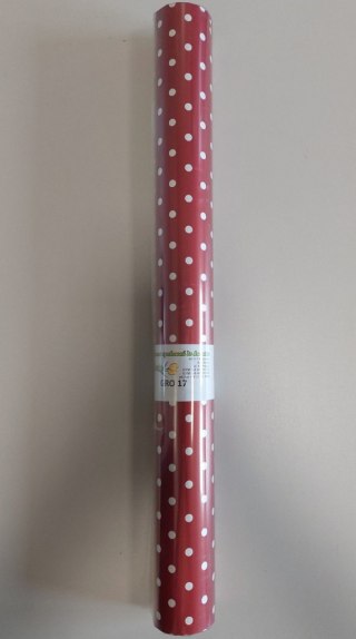 Deco Folia gładka duży groszek GRO 17