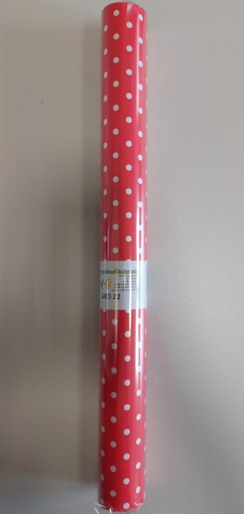 Deco Folia gładka duży groszek GRO 22