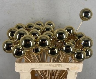 Stick Ball C. Ø6 Gold Shiny 60cm - D
