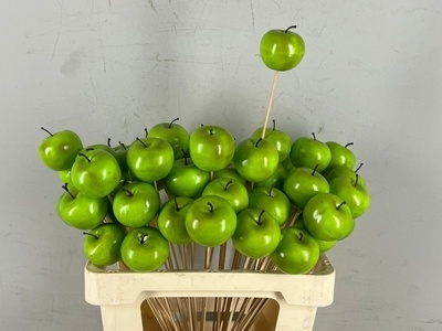 Stick Apple 5cm Green Gloss 60cm - D