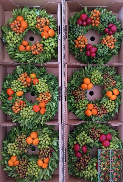 SIERFRUIT KRANS mix H% 30cm - D