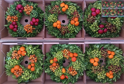 SIERFRUIT KRANS mix H% 30cm - D
